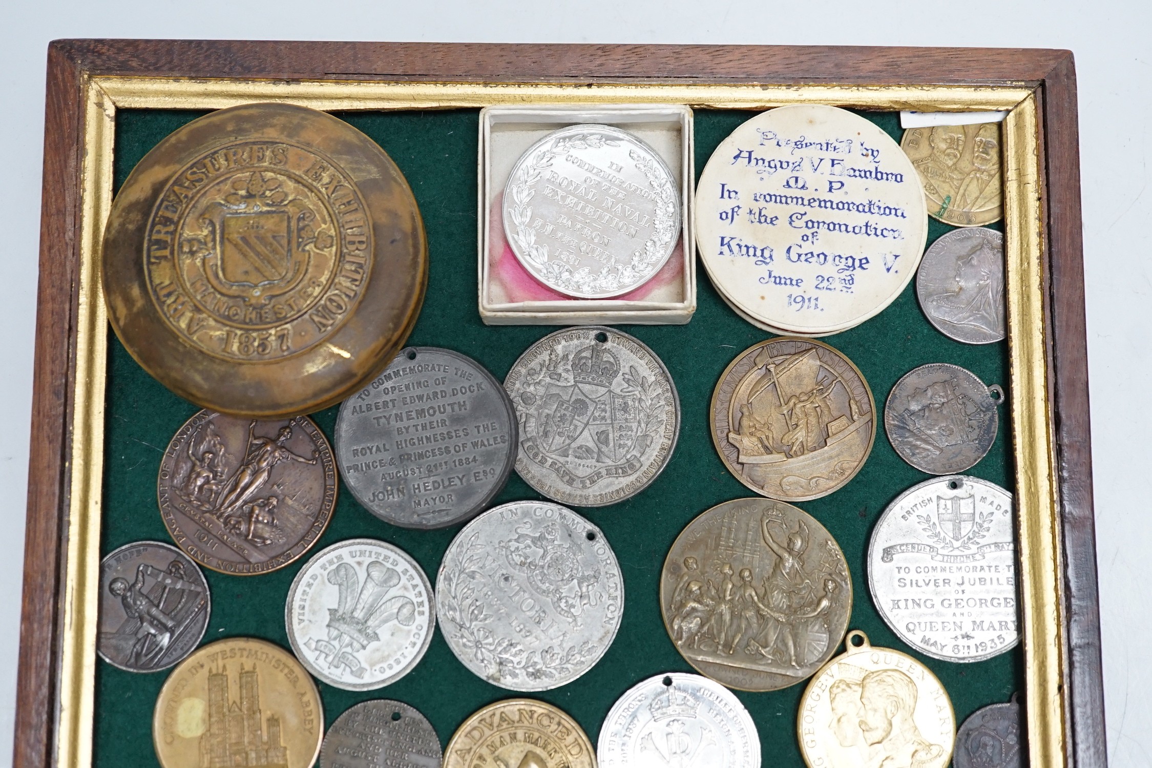 19th/20th century British commemorative medals –